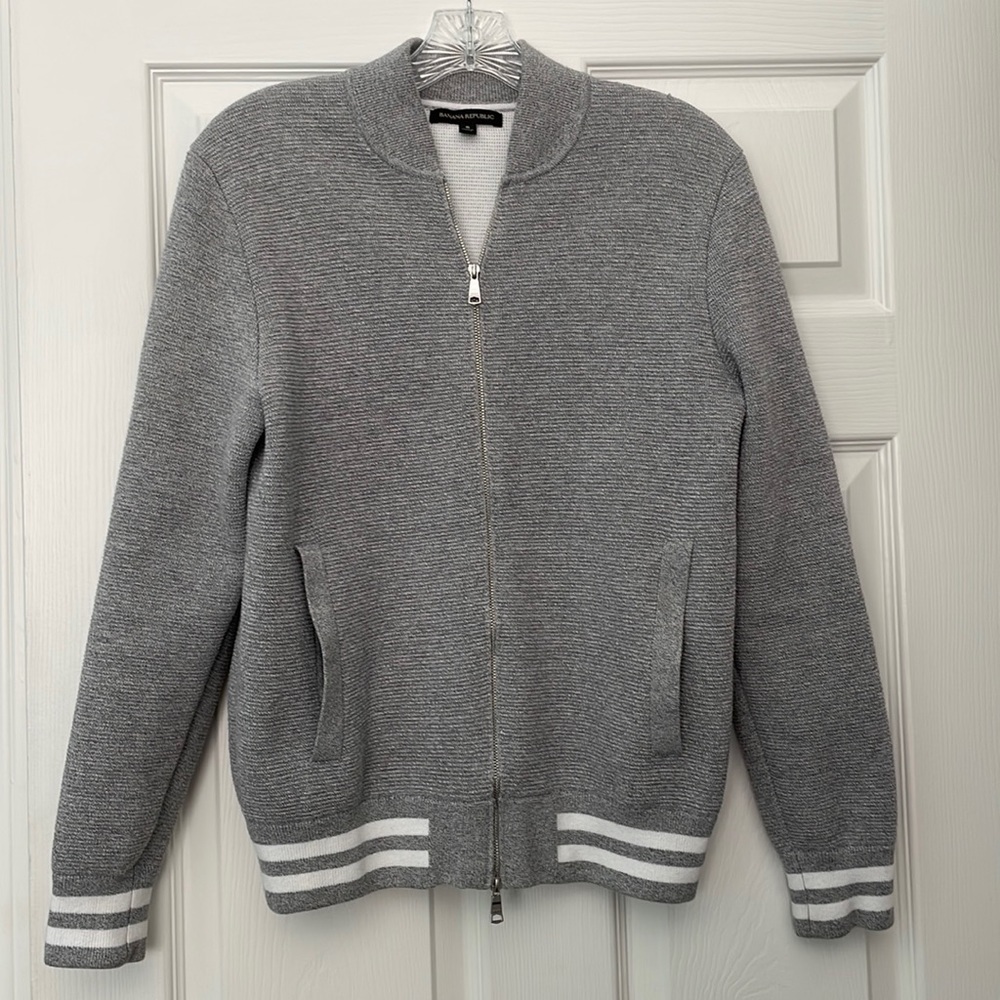 Banana Republic gray cardigan size small